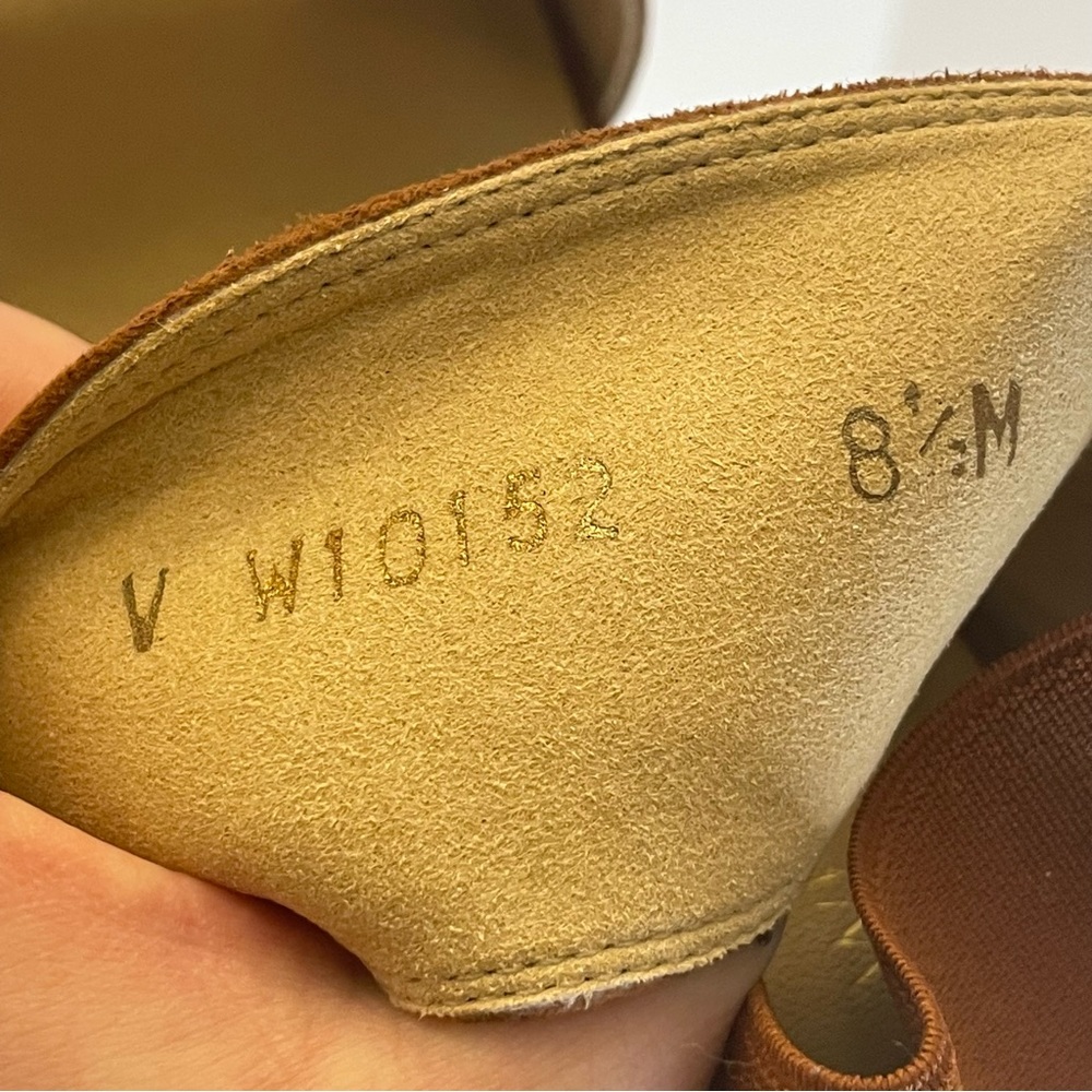 Stuart Weitzman Access Tan Suede Sandals Size 8.5 - Picture 5 of 7